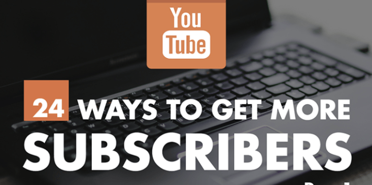 24 modi per ottenere più abbonati sul vostro canale YouTube [Infografica]