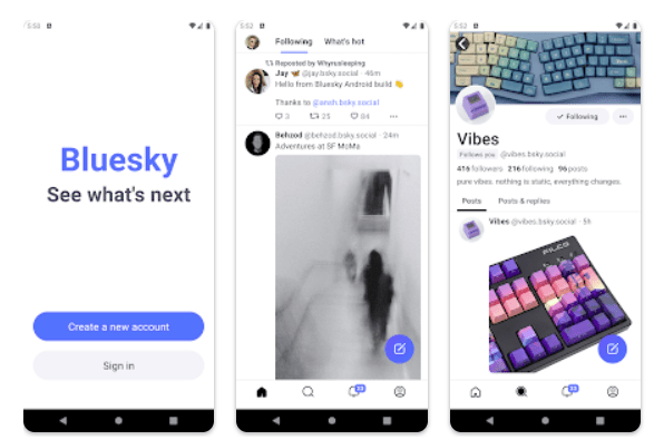 Bluesky, l’alternativa a Twitter, arriva su Android