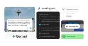 Gemini Spark Chrome auto browse feature -