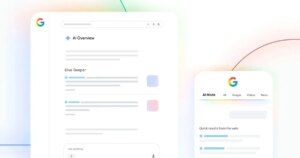 La modalità AI Mode di Google con i link ai siti dentro la risposta